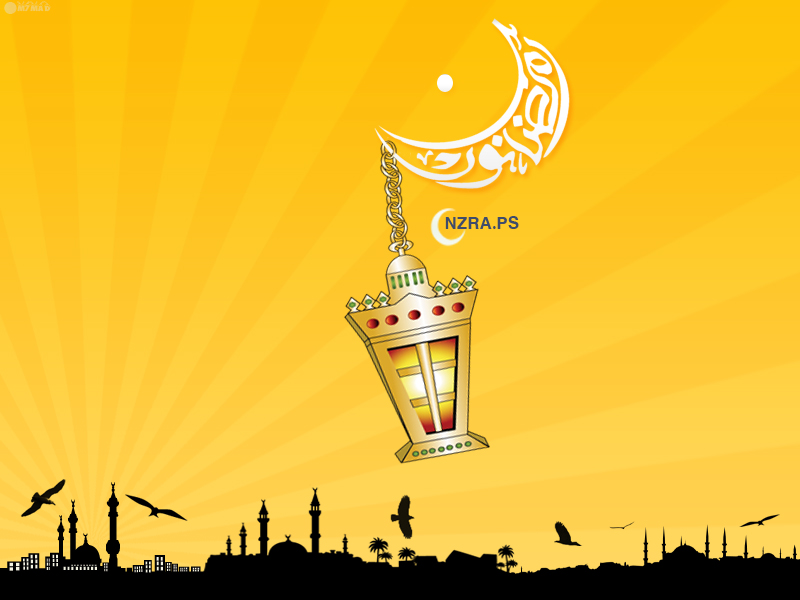 هلال وفانوس رمضان لحافظ الفيسبوك ،، جديد تهاني رمضان دعاء