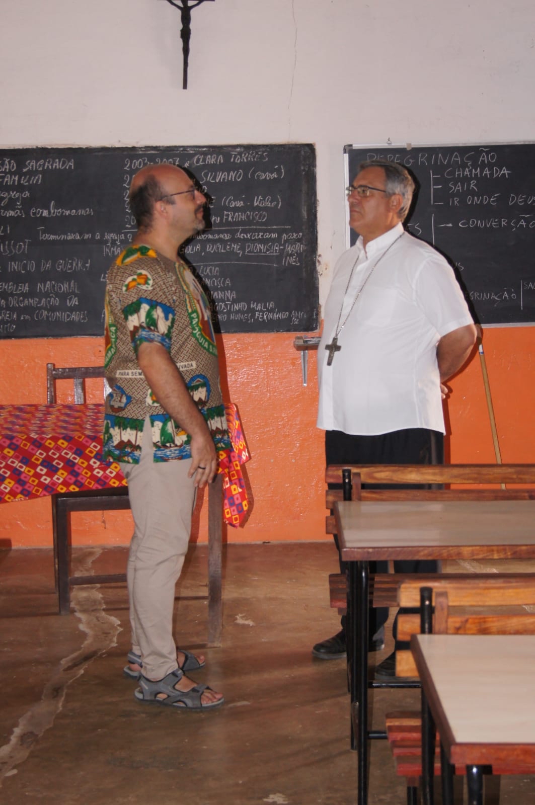 Missione Namahaca Visita del vescovo di Nacala, dom Alberto Vera