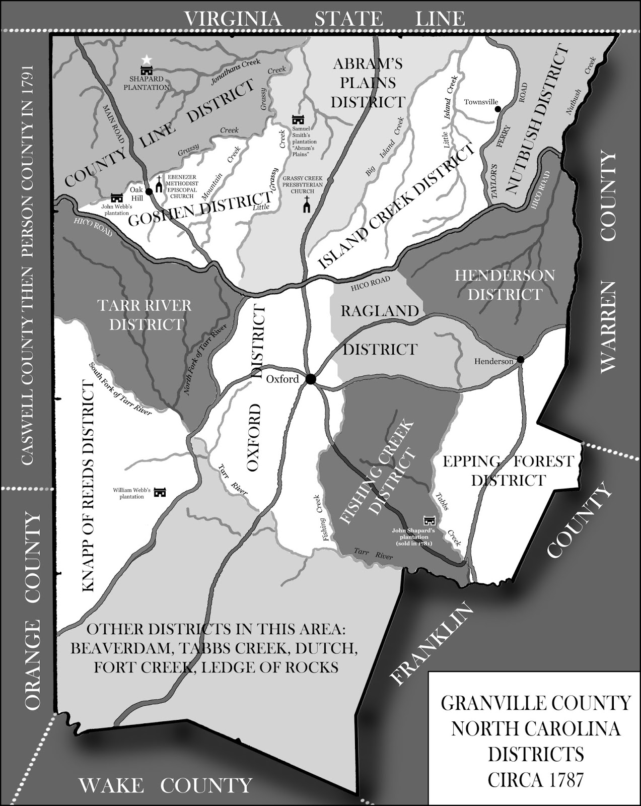 Shapard History William Shapard (Chapter 6) County Line District