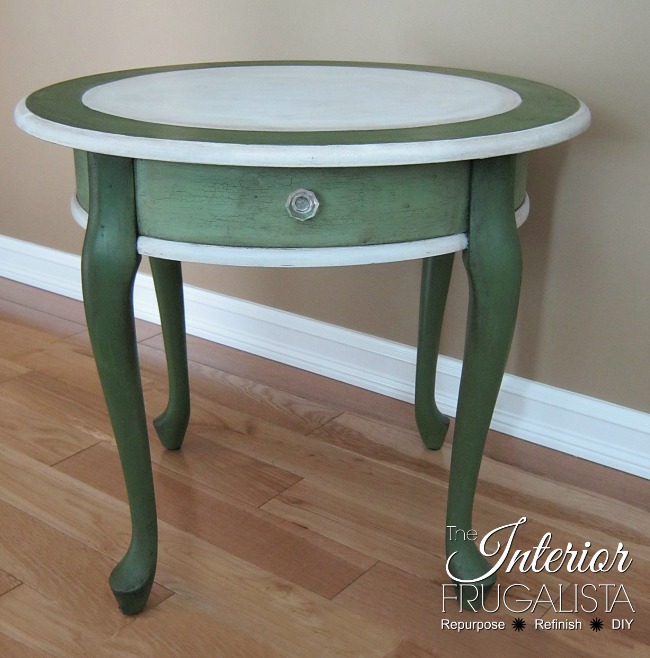 Curbside Queen Anne Side Table Makeover With Milk Paint Interior Frugalista Curbside Queen Anne Side Table Makeover, Queen Anne Side Table Makeover