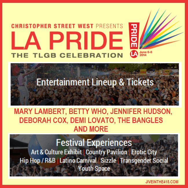 L.A. Gay Pride June 2014