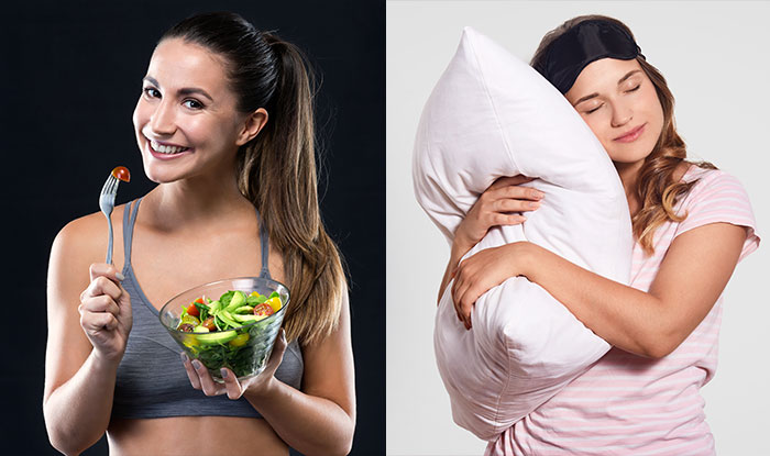 Healthy Food and Good Sleep for Healthy Skin