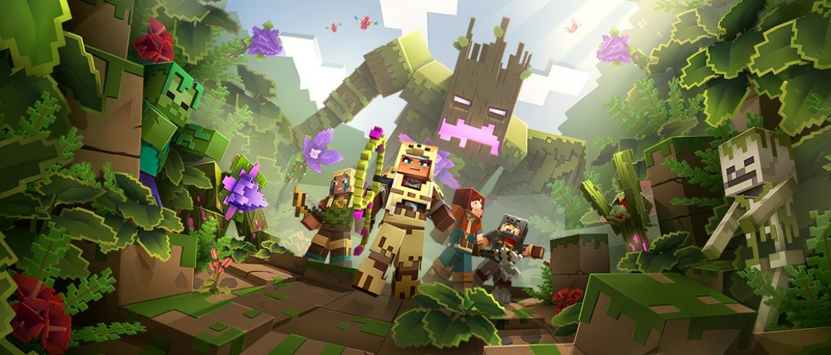 Púrpura moneda barril El primer DLC y una nueva actualización llegan para Minecraft Dungeons