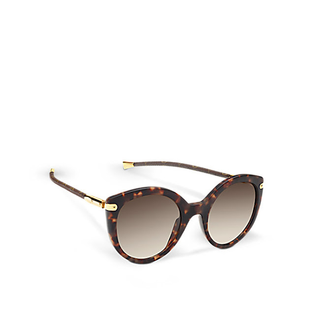 Louis Vuitton Round Obsession Monogram Cat-Eye Sunglasses