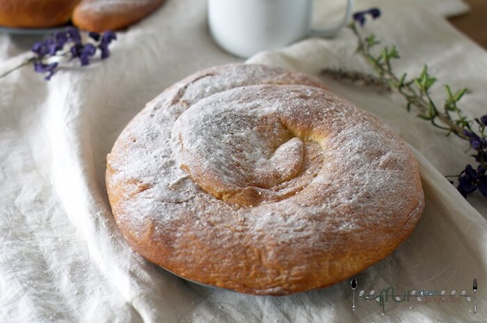 receta de ensaimada de chocolate