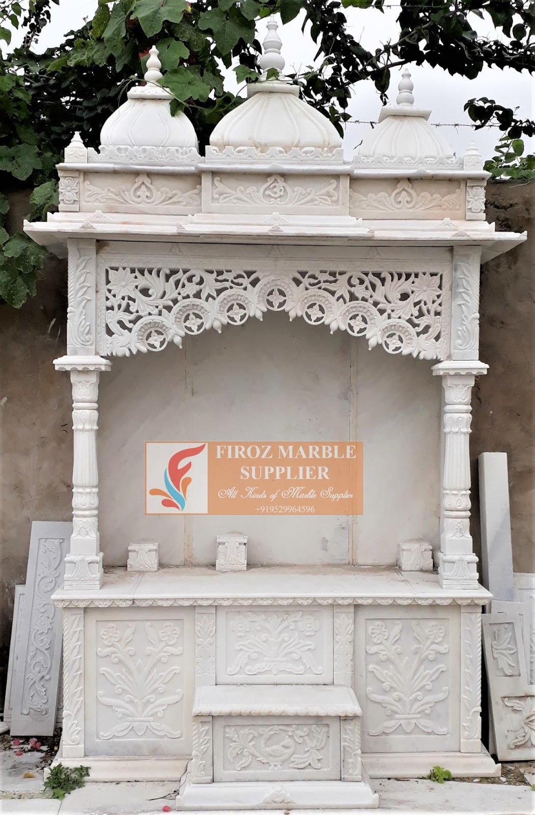 FIROZ MARBLE SUPPLIER Marble Home temple