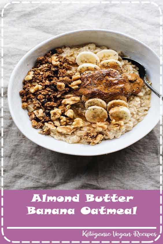 Almond Butter Banana Oatmeal Healthy Resepes Wolff