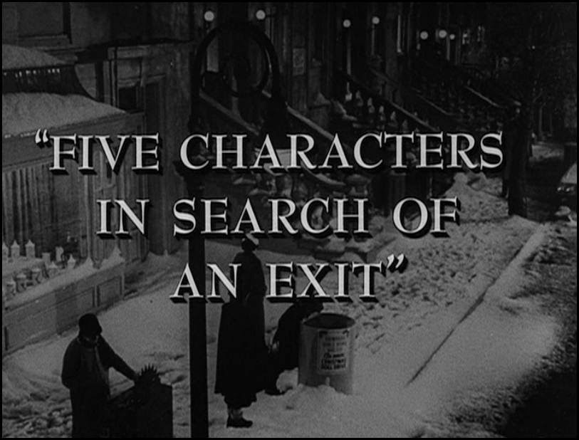 Ryan's Twilight Zone Reviews: Five Characters in Search of an Exit