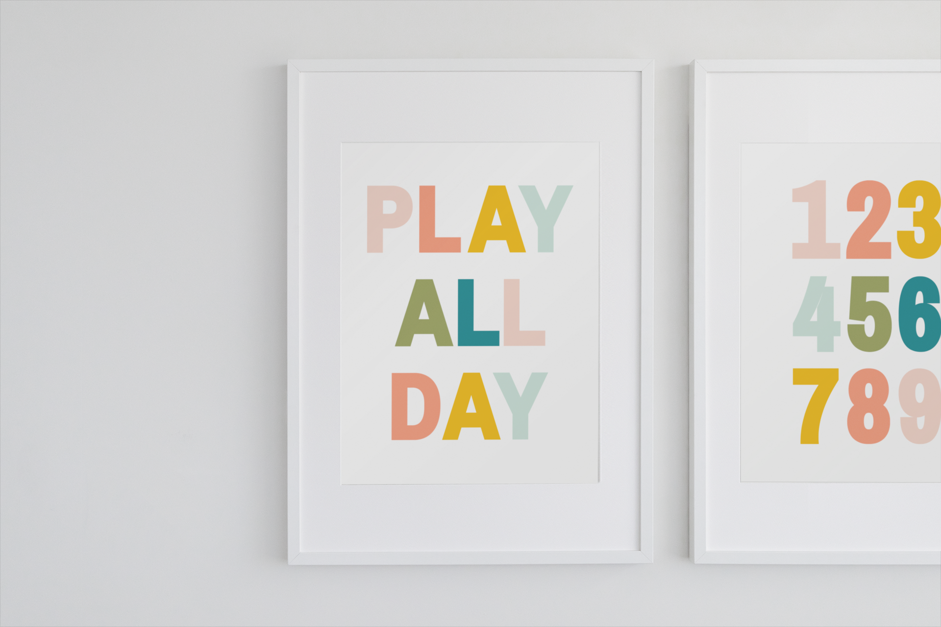 Play All Day Kid's Playroom Free Printable Art — Eris + Dot Blog