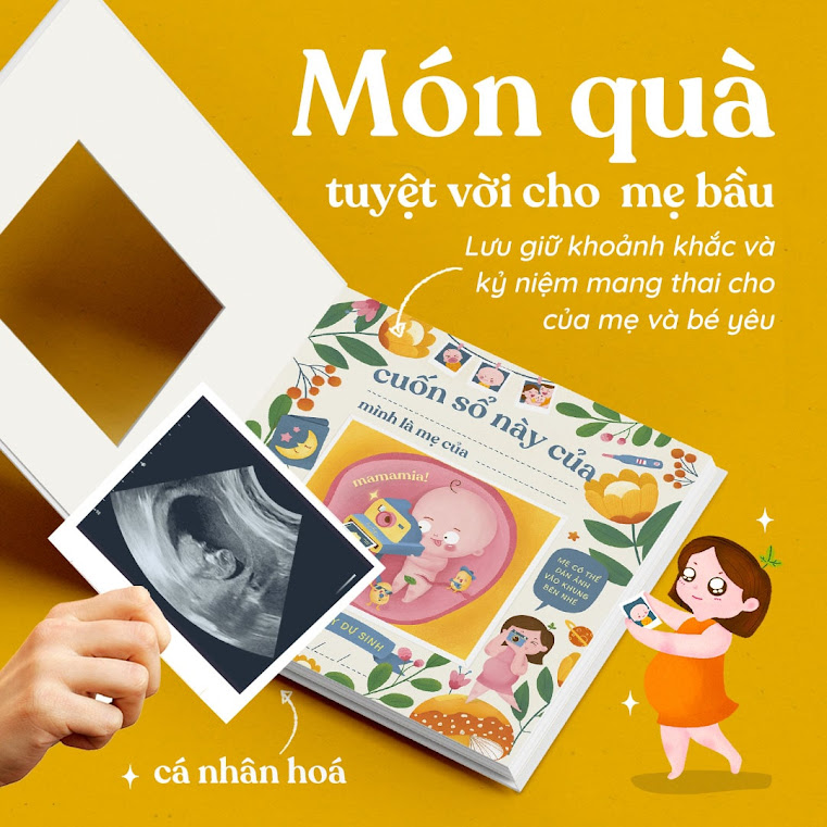 [A116] Trọn bộ sách tô màu cho Mẹ Bầu mang thai lần đầu