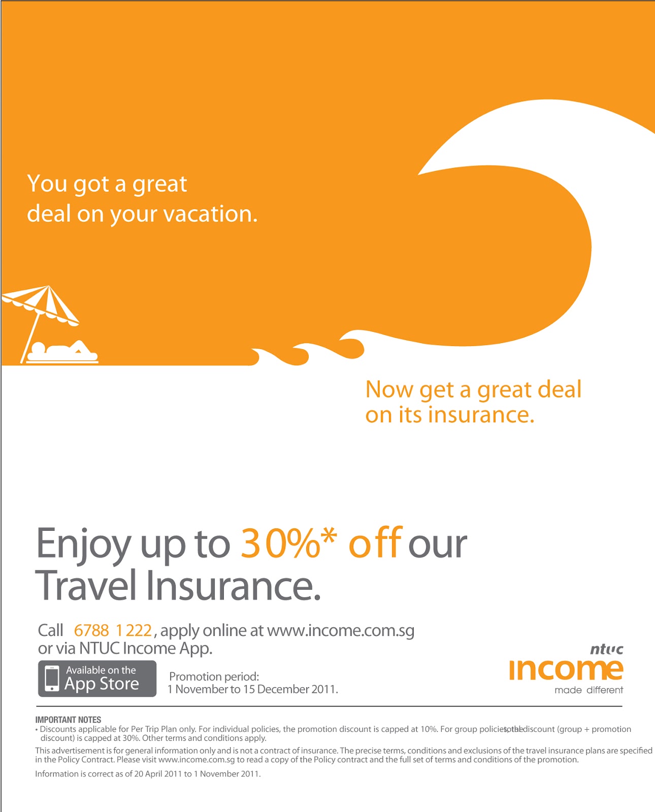 Travel Insurance Promotion / Ntuc Travel Travel Insurance Promotion / Ntuc Travel