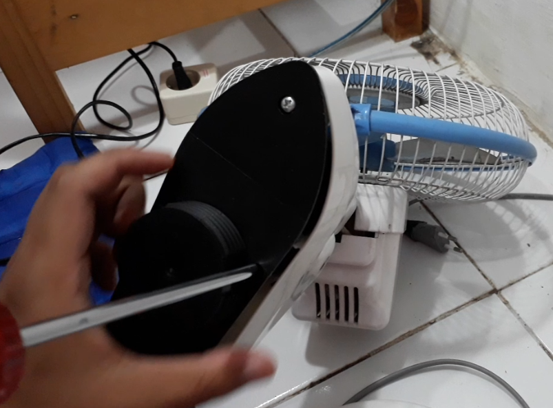 Modifikasi Kipas Angin Biasa menjadi Kipas Angin Modern