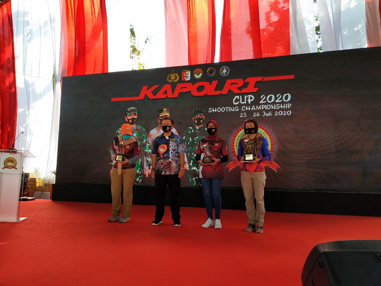 Kejuaraan Menembak  Cup 2020, Polda Bali Kembali Ukir Prestasi
