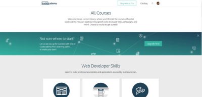 Codeacademy 온라인으로 코딩 배우기
