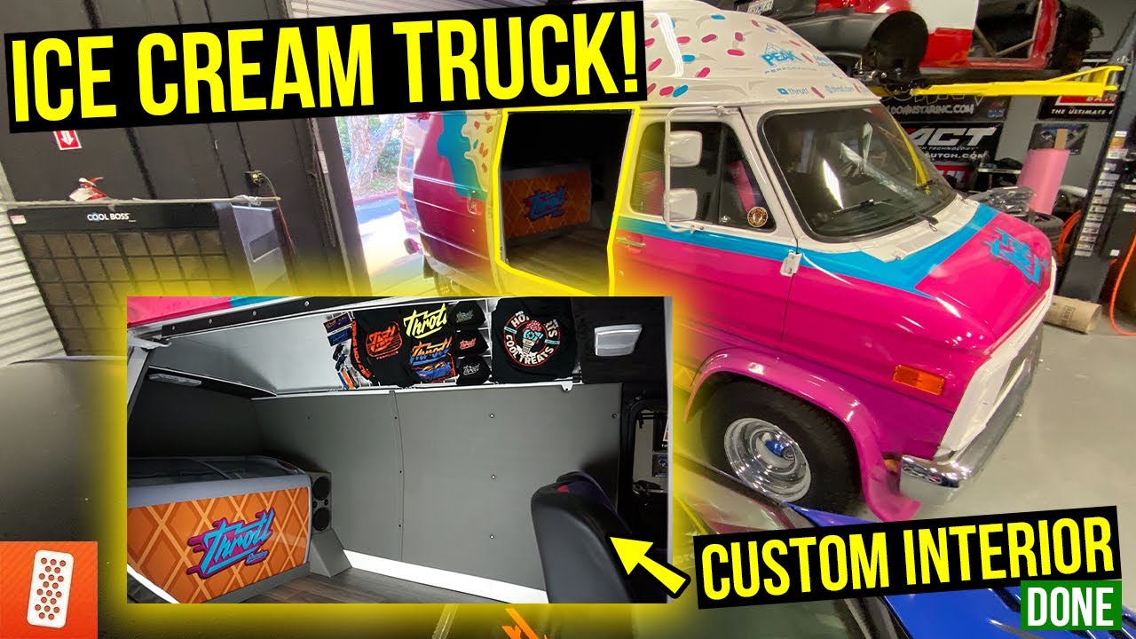 Ice Cream Truck Inside