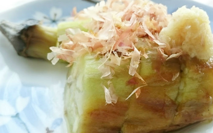 魚焼きグリルで焼く 焼きなす 主夫の簡単うちごはん