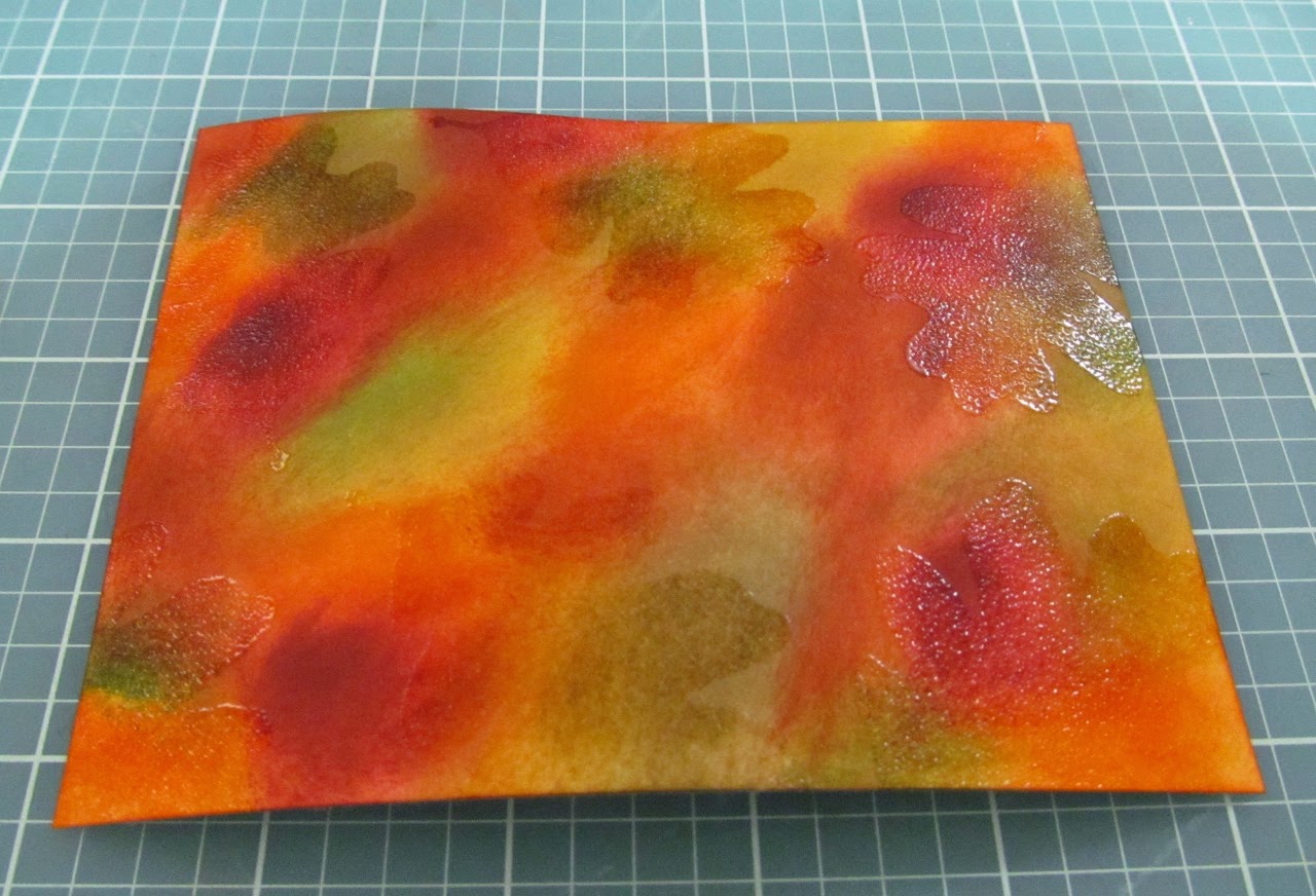 Savvy Handmade Cards: Fall Emerging Color Card for The Paper Players