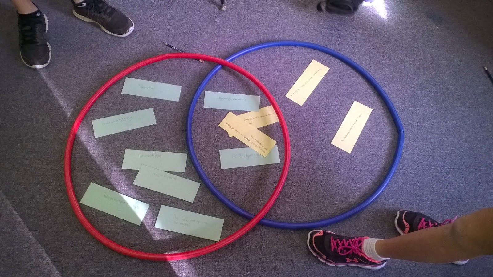 Mr. Nick's Room: Hula Hoop Venn Diagrams- Bringing Multiple Pathways of