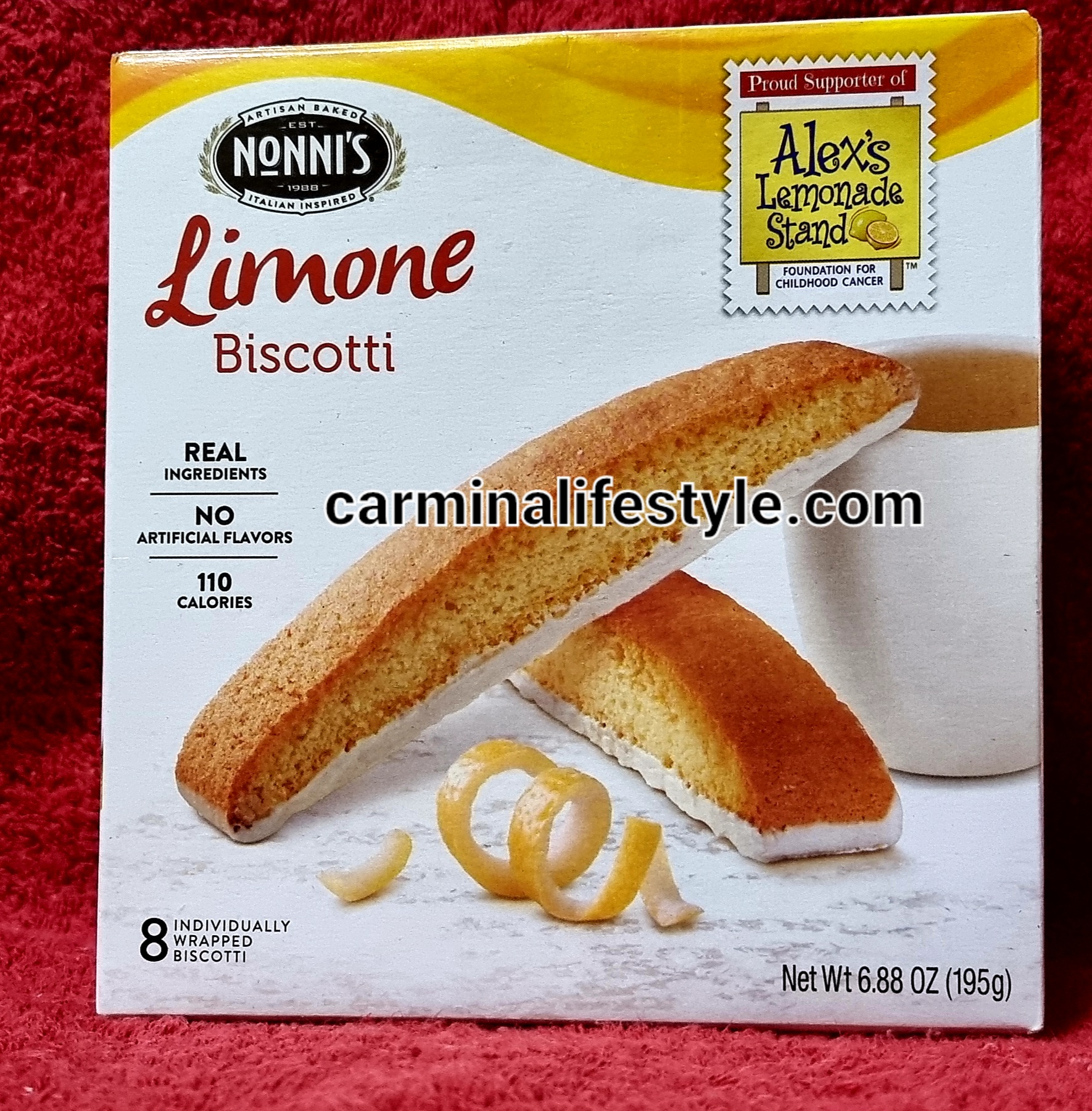 Nonni's Limone Biscotti