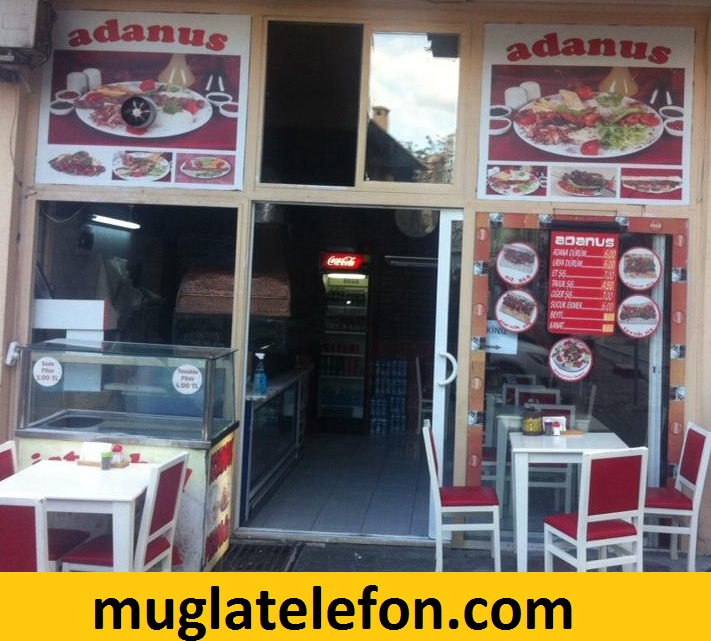 Muğla Telefon Rehberi Adanus Kebap Salonu Merkez Menteşe MUĞLA