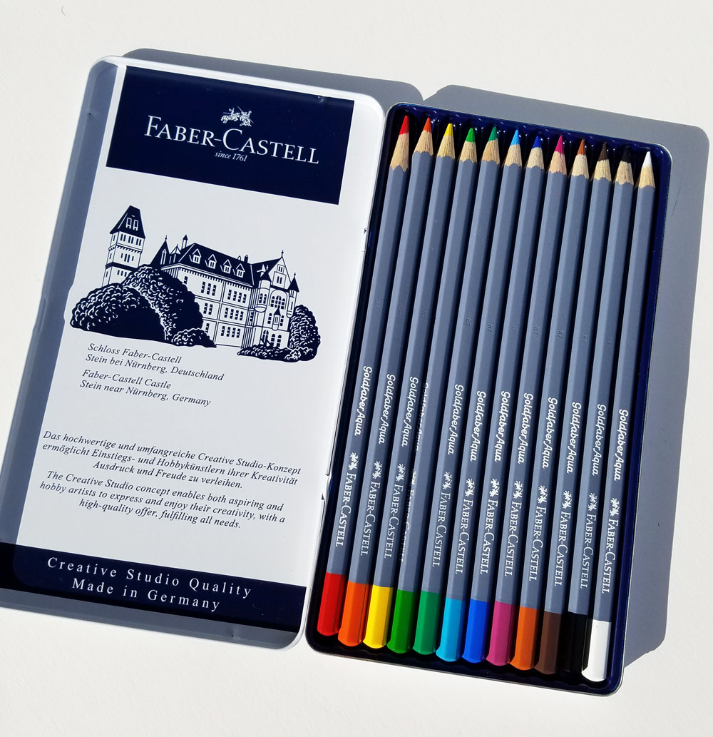 Fueled by Clouds & Coffee Product Review FaberCastell Goldfaber Aqua