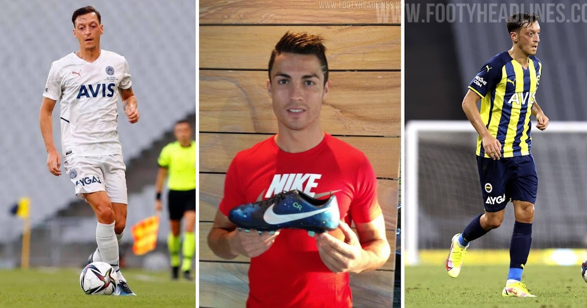 ven Penetración Molde Özil Wears Classic Nike Mercurial CR7 'Galaxy' & Latest Mercurial Boots -  Footy Headlines