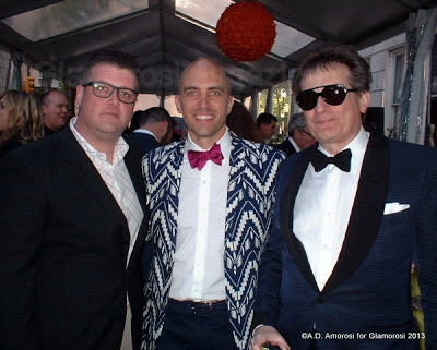 (L to R)Eddie Tully, Nigel Richard and Peter Dello Buono at the Philadelphia Art Alliance