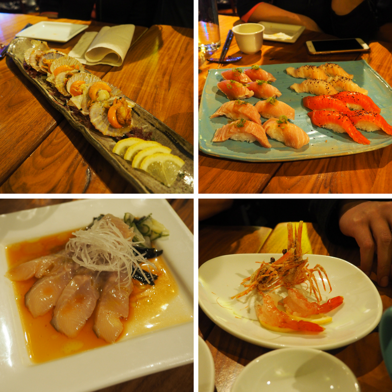 sustainable japanese sushi food scallops sashimi 