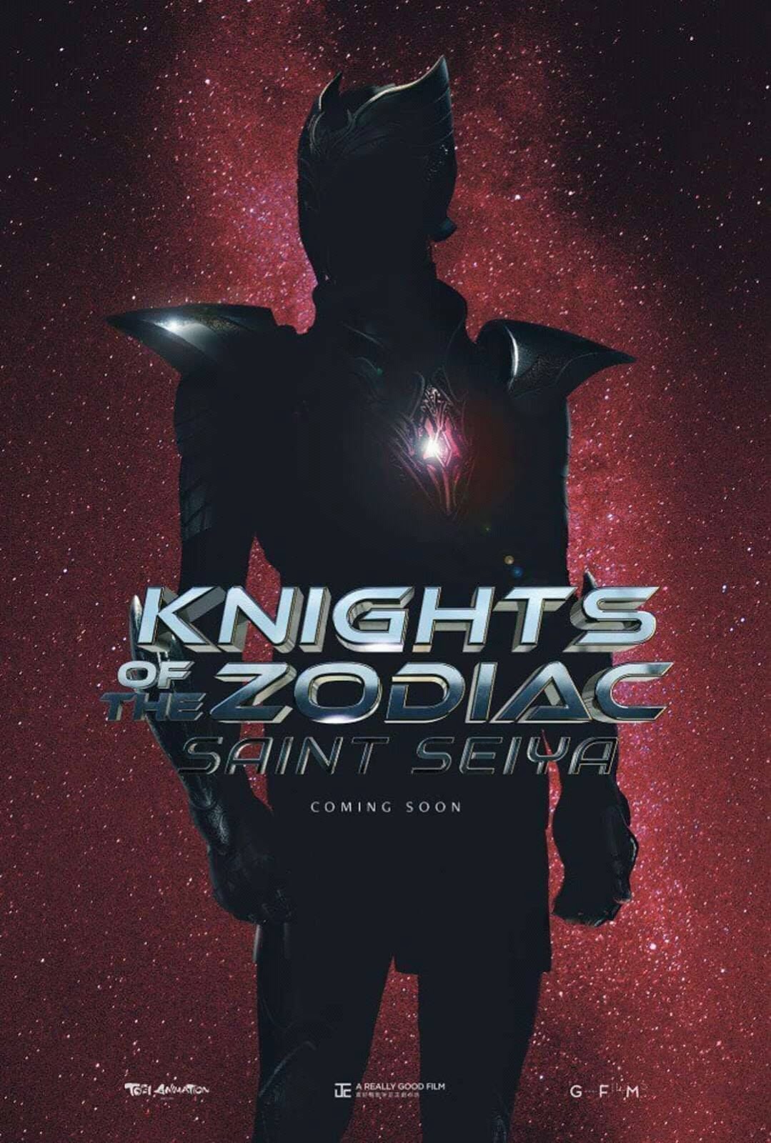 Poster promocional del live action de los caballeros del zodiaco