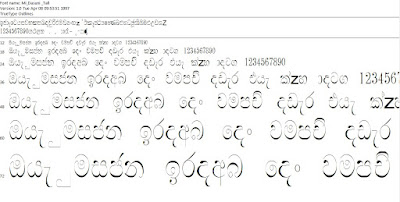 sinhala font free
