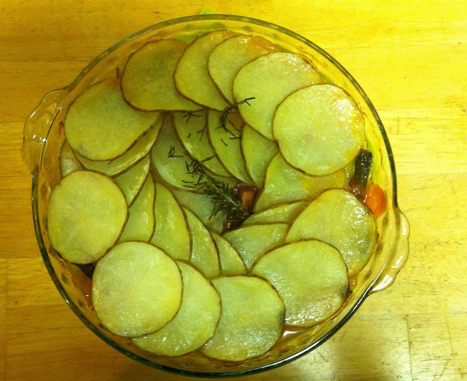 Buttered with Love root vegetable pie