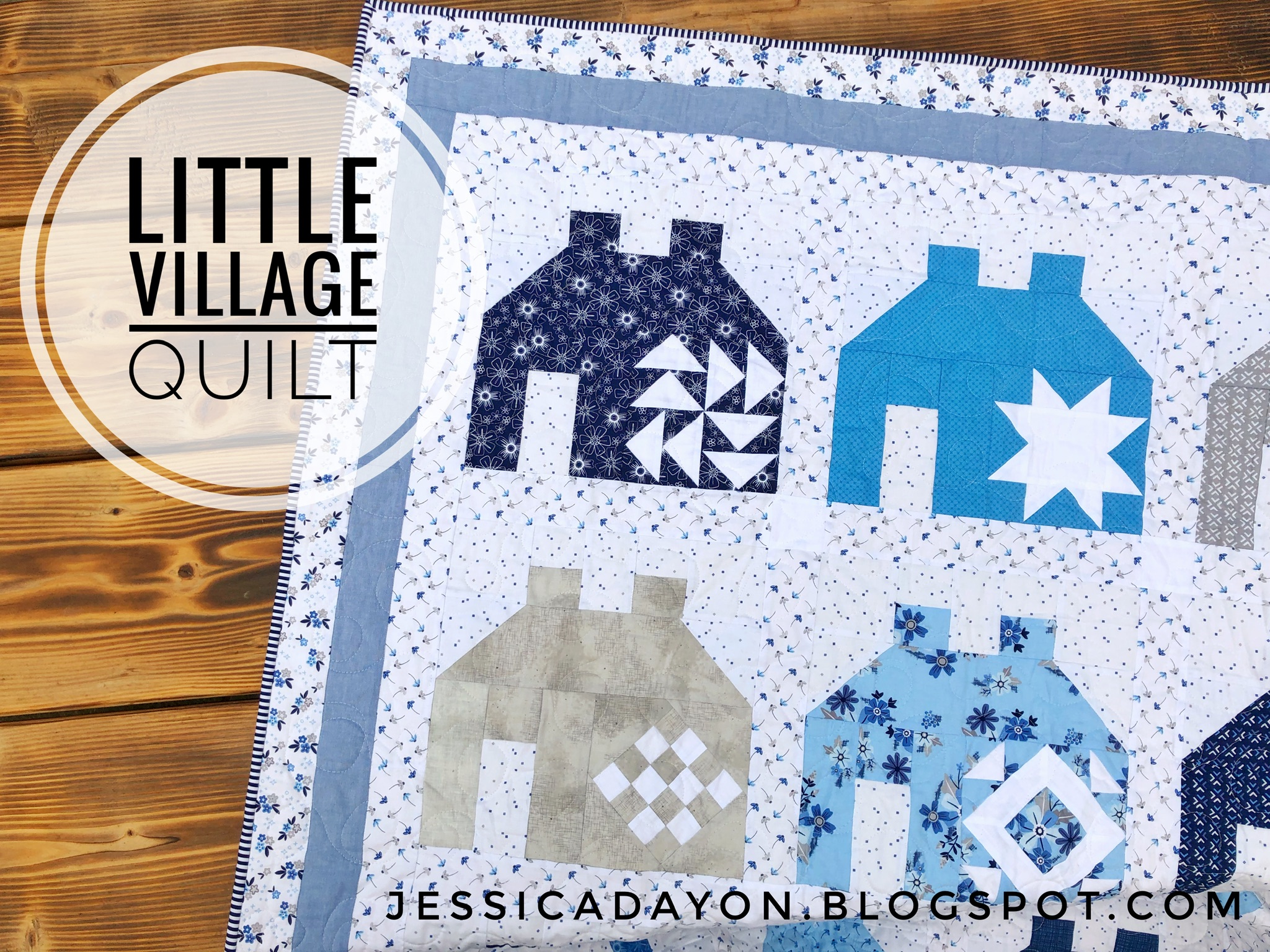 Riley Blake Designs Project Tour- Blue Stitch and FREE Quilt Along