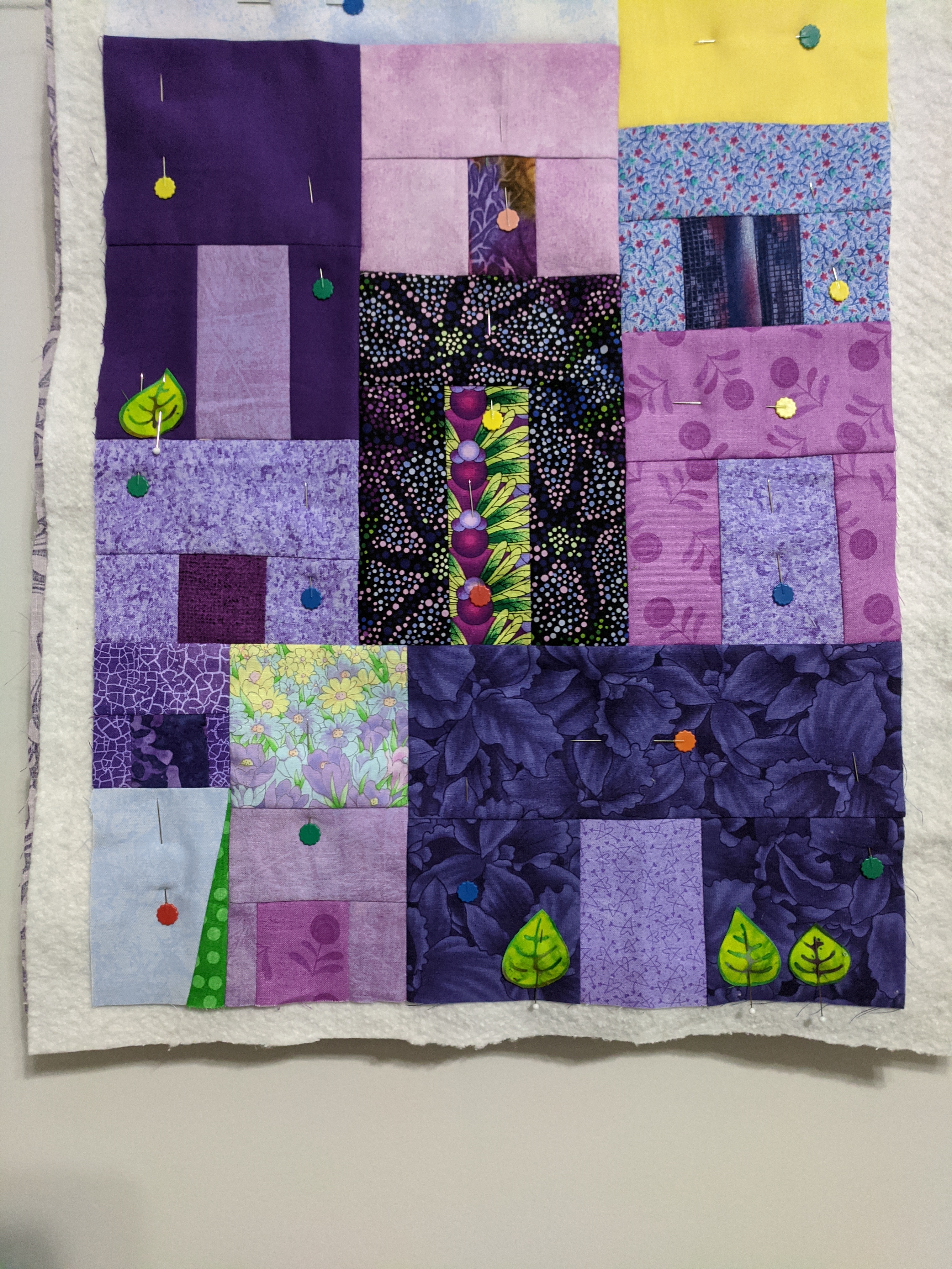 The Joyful Quilter: Design Floor Friday - {Purple} Palace Update