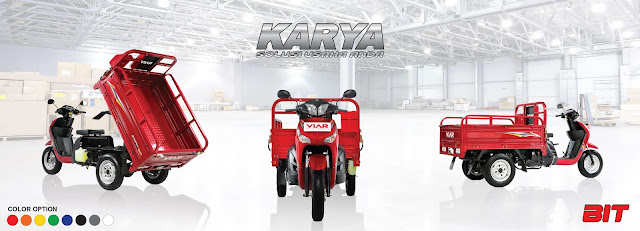 Kapasitas Tangki Viar Roda 3