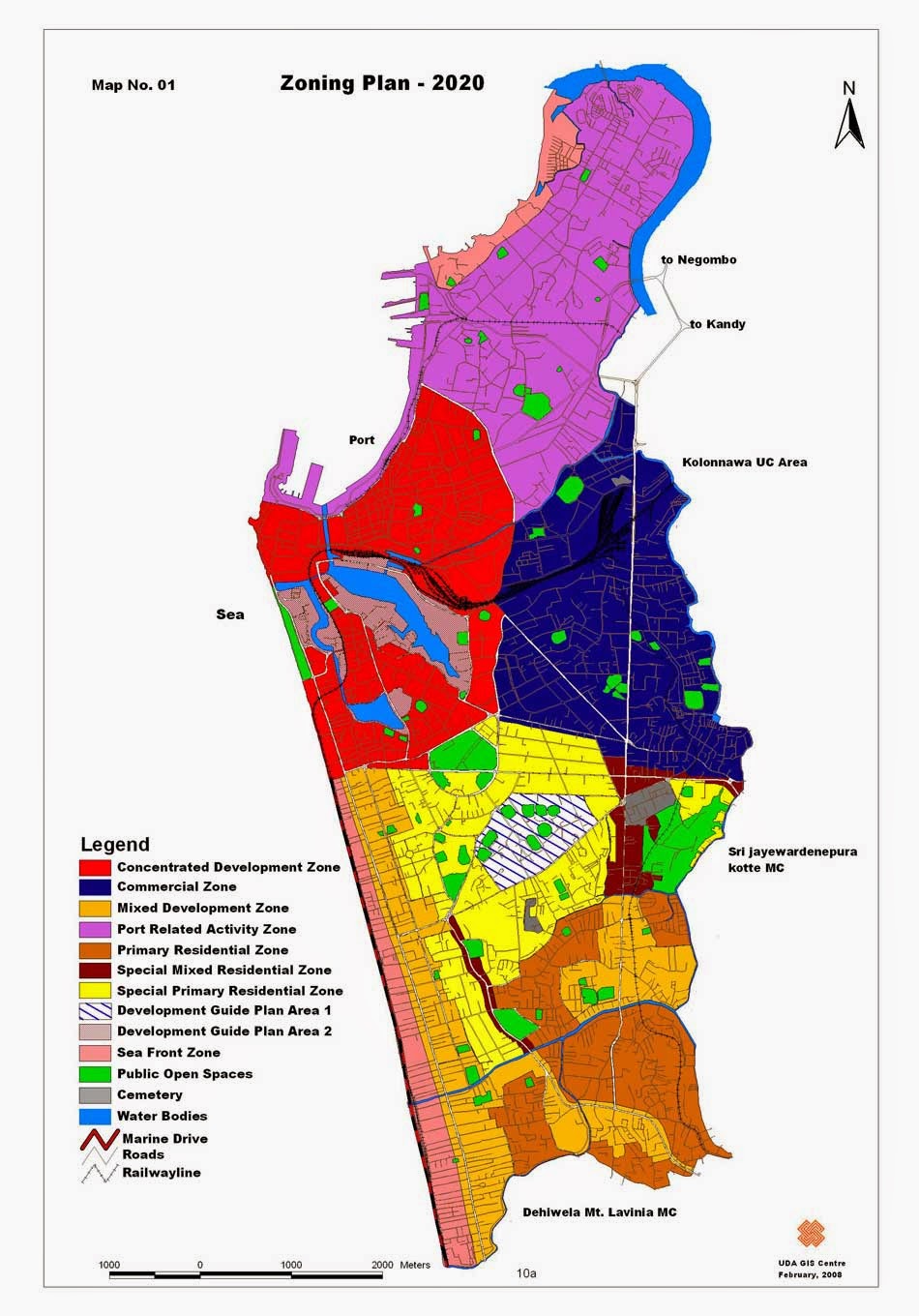 Zoning plan. План Геншера Коломбо. План Коломбо History. Colombo on Map.