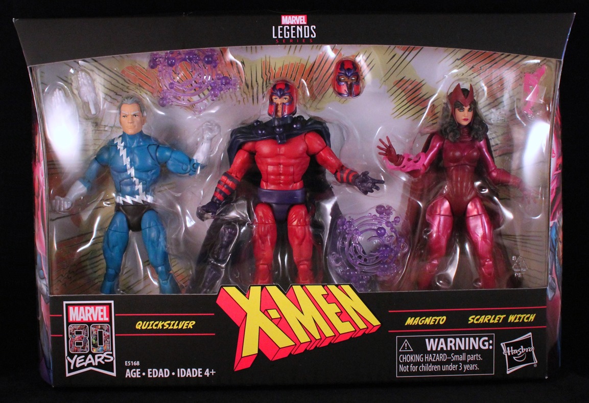 marvel legends magneto quicksilver scarlet witch