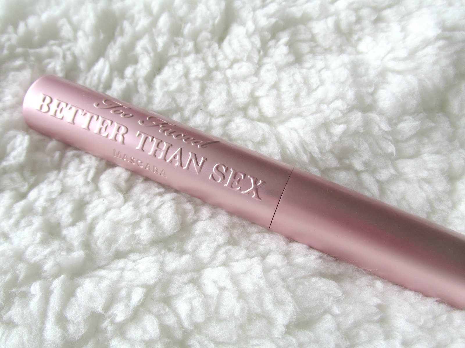 The Imperfect Beauty Irish Beauty Blog Too Faced Better Than Sex Mascara