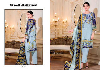 Pakistani lawn Suits Wholesale Price: Gull A Ahmed vol 4