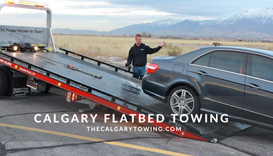 Calgary flatbed towing