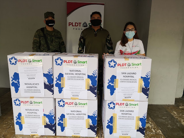 PLDT-Smart Foundation partners with women’s group to provide face masks, PPEs to frontliners