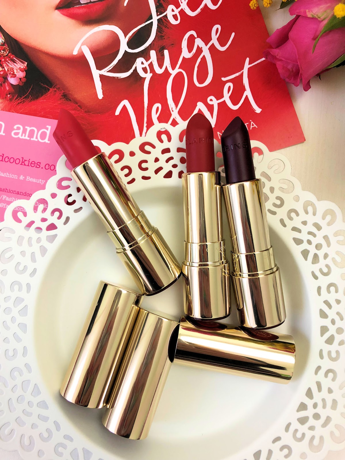 Clarins Joli Rouge Velvet: nuovo rossetto mat idratante su Fashion and Cookies beauty blog, beauty blogger