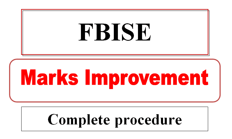 Marks improvement admission online process in federal board