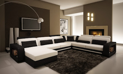 Black Leather Sofas for Stylish Home Design Ideas