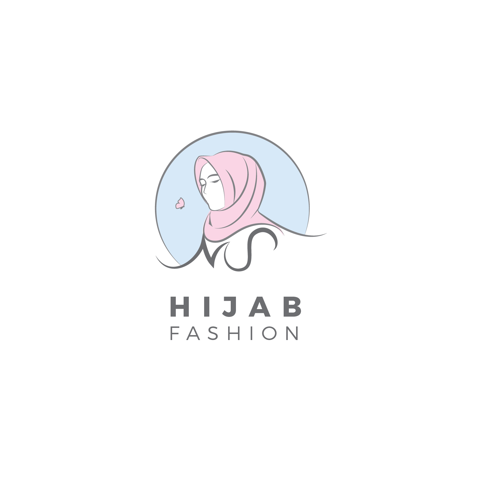 Hijab Logo Fashion