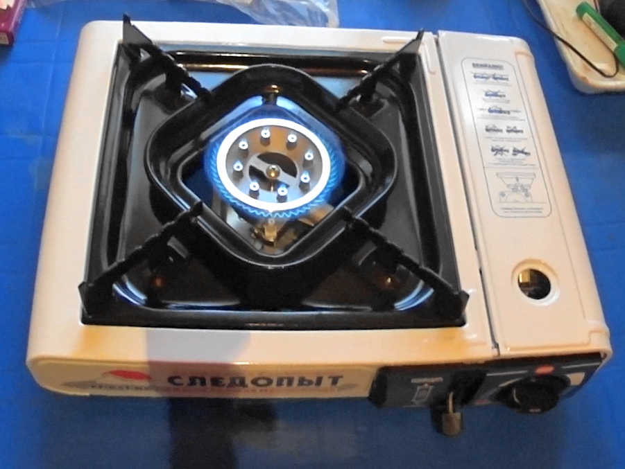 VreMax COLEMAN lookalike Portable Butane Stove Unpacking, Setting Up