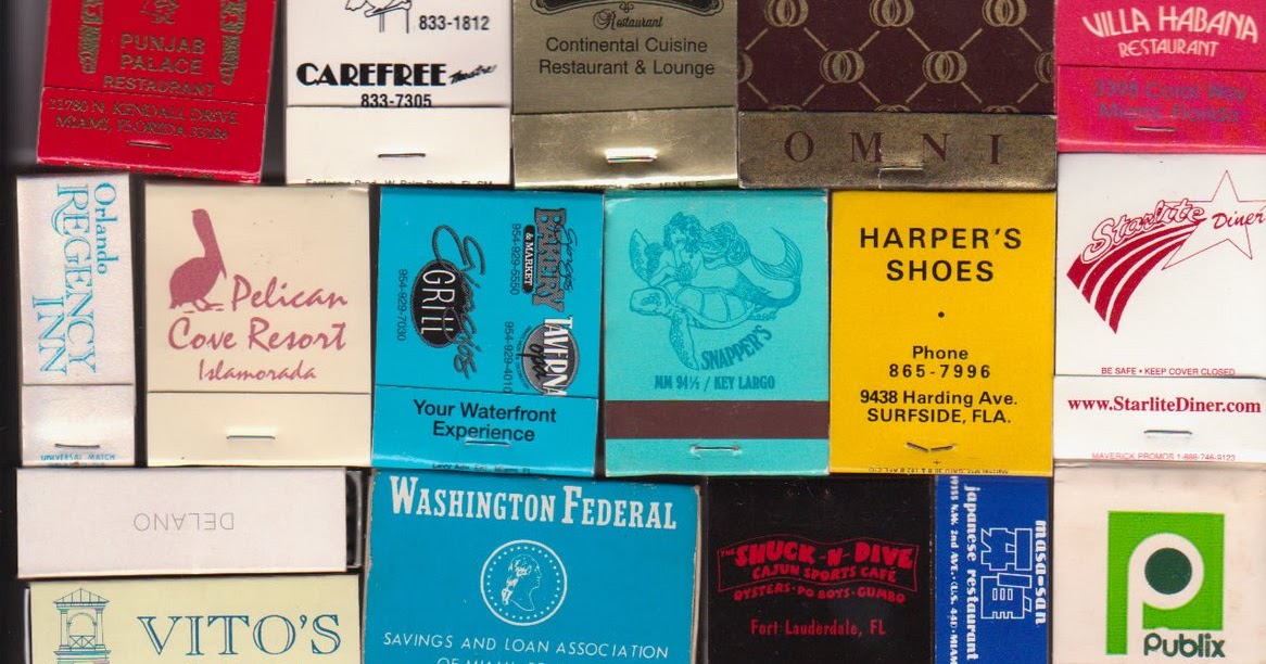 Matchbook Collection and more