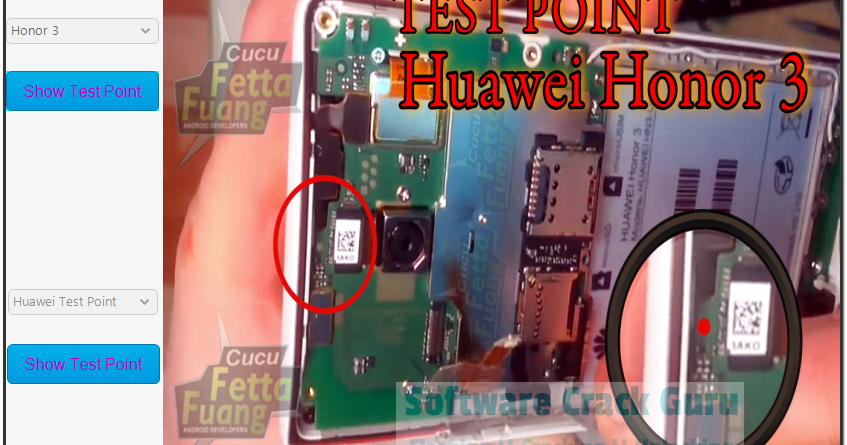 honor point test huawei tool