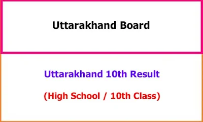 Uttarakhand 10th Class Exam Result