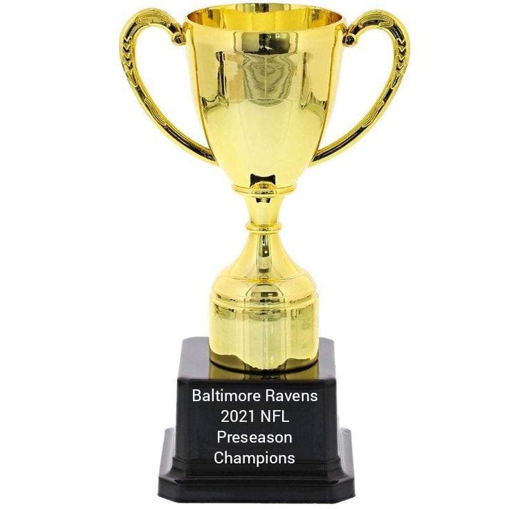 Baltimore Ravens 2021 NFL Preseason Champions