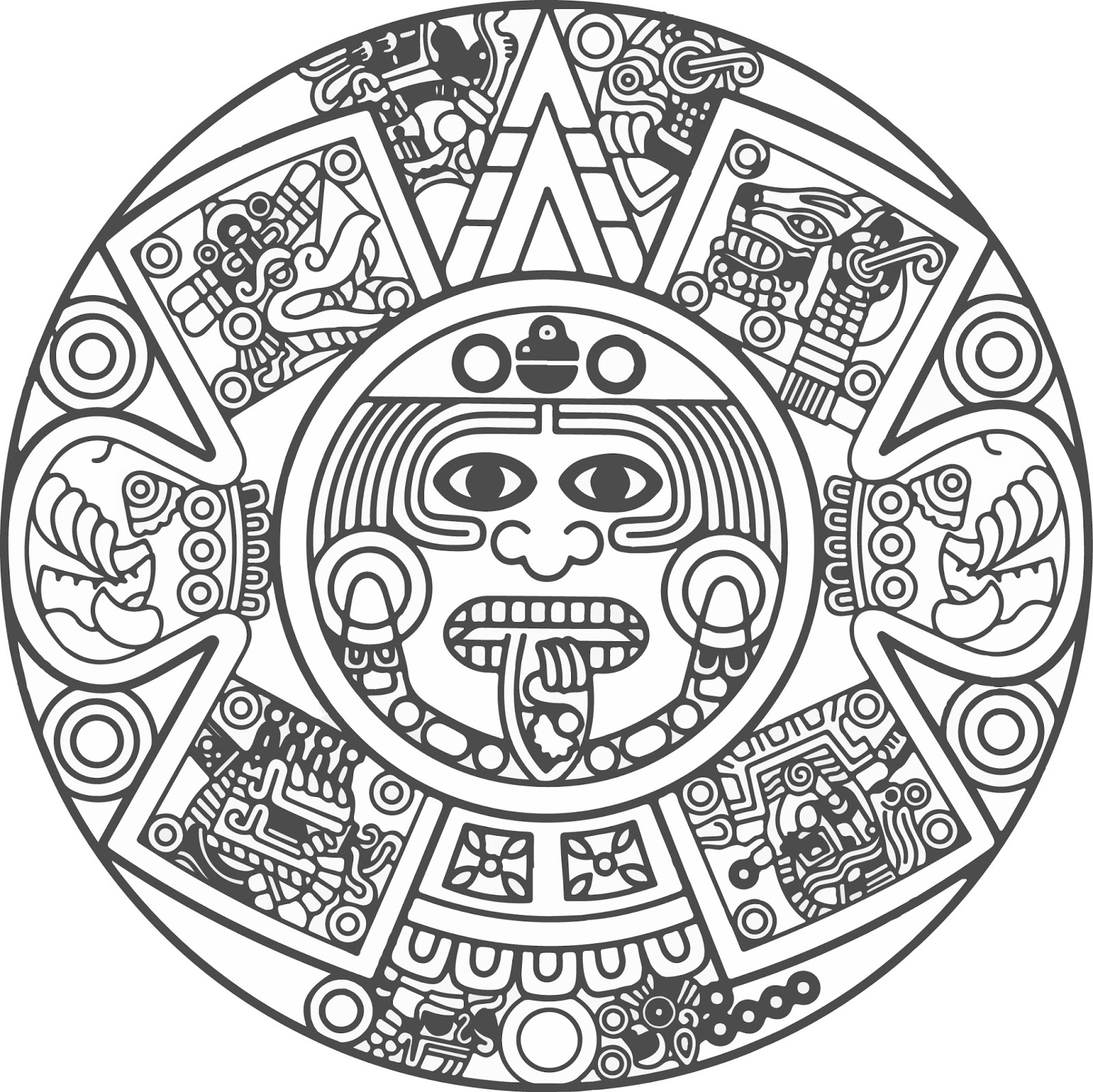 Calendario Azteca: Descarga e imprime tu propio diseño